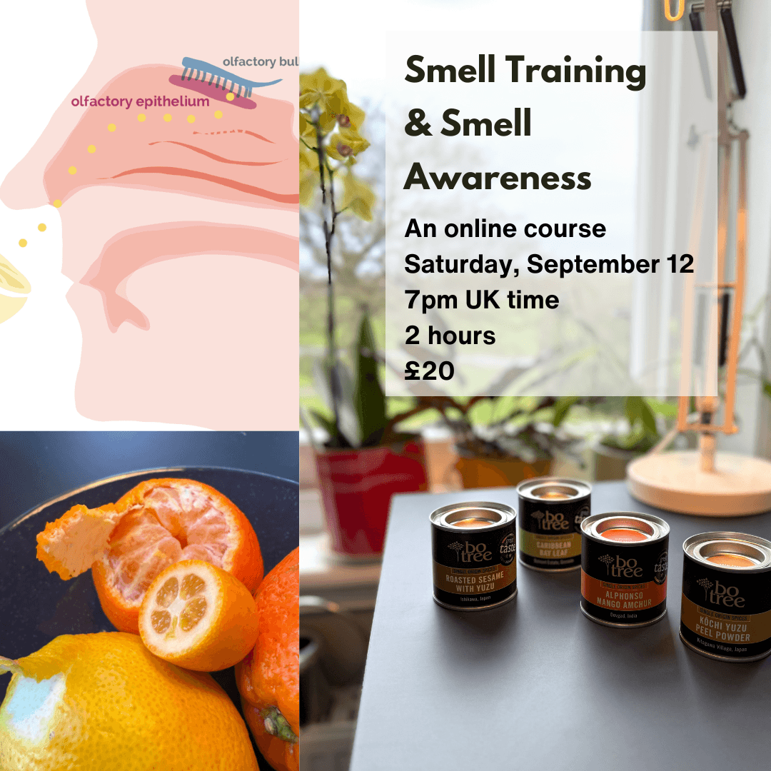 Smell Training and Smell Awareness Course 12th September